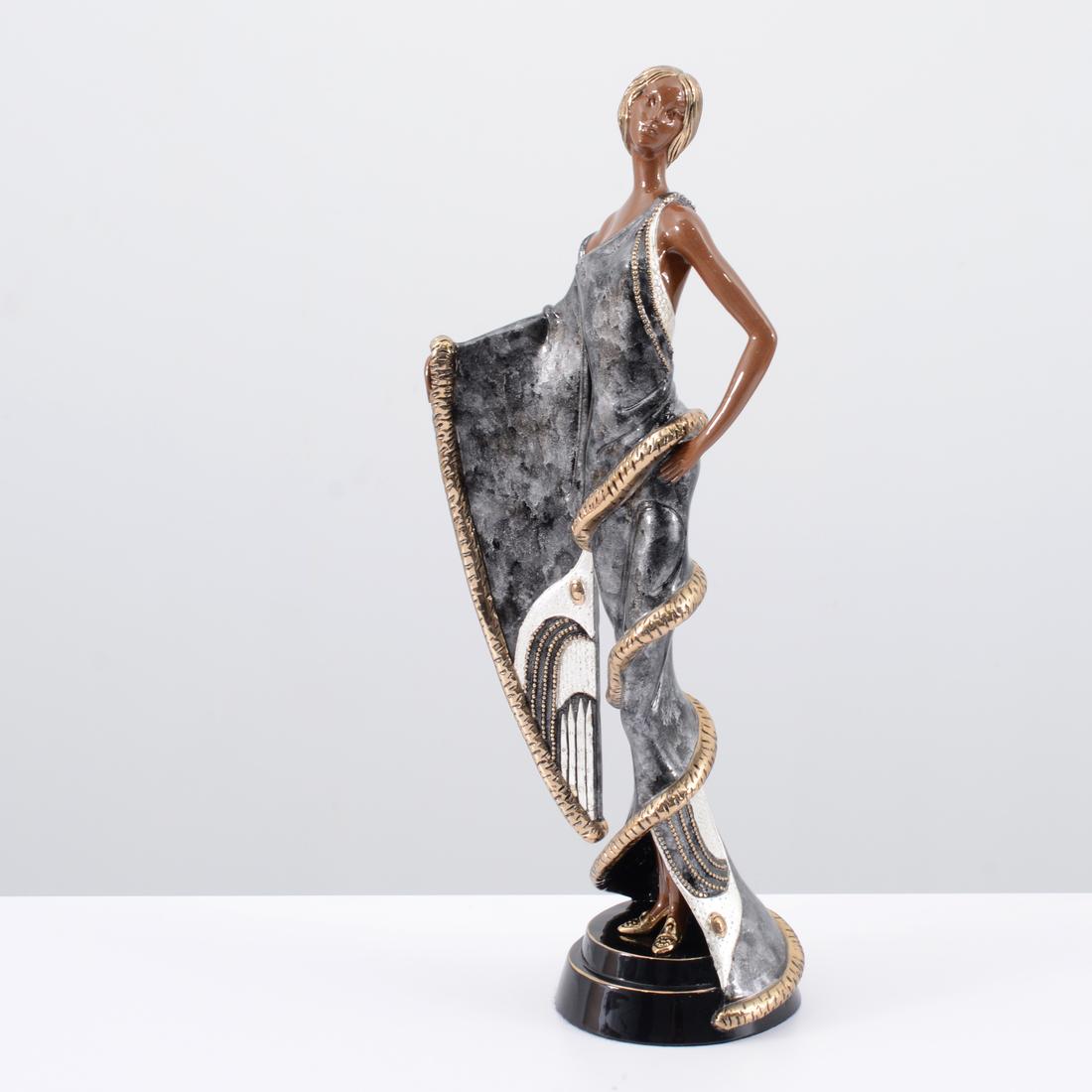 Erte CHINCHILLA Sculpture, 21.5